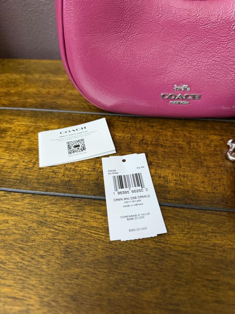 ✨NWT - Coach Carmen Mini Crossbody✨ - Picture 4 of 12